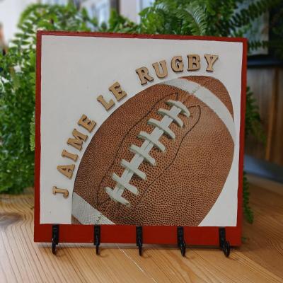 Accroche cles rugby 1