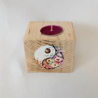 Bougeoir yin yang 2