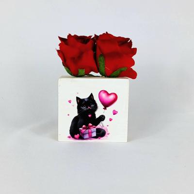 Deco rouge chat