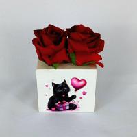 Deco rouge chat2
