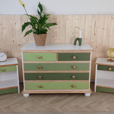 Ensemble chambre verte