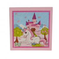 Petit tableau licorne 