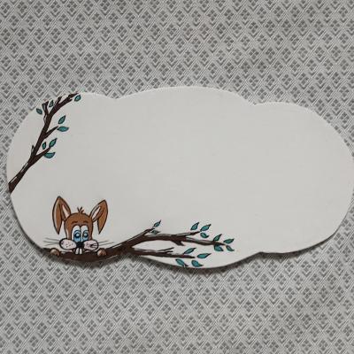 Plaque de porte lapin 2