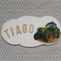 Plaque de porte tracteur 3