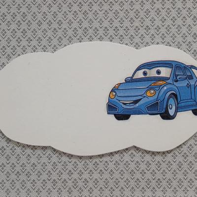 Plaque de porte voiture 2