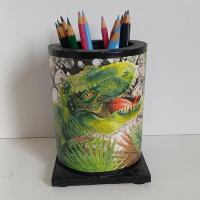 Pot a crayons dinosaure 1