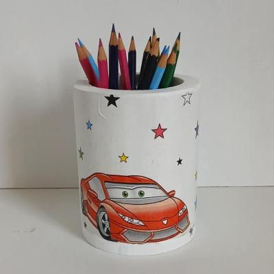 Pot a crayons voiture 3